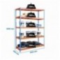 ECOFORTE 1806-5 REX AZUL/NARANJA