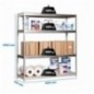 ECOFORTE 1807-4 CHIPBOARD GALVA/MADERA