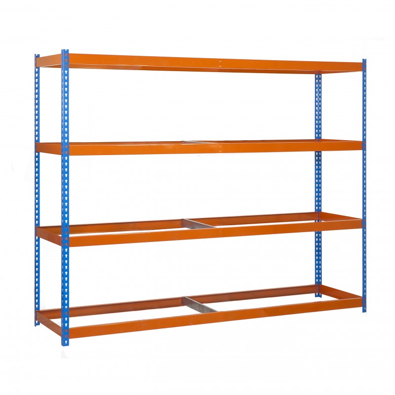 ECOFORTE 2104-4 CHIPBOARD AZUL/NARANJA/MADERA