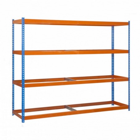ECOFORTE 2104-4 CHIPBOARD AZUL/NARANJA/MADERA