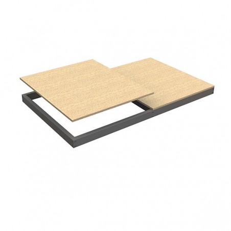 ECOFORTE EA 1207 CHIPBOARD GRIS/MADERA