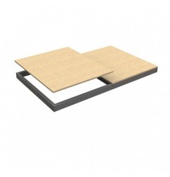 ECOFORTE EA 1506 CHIPBOARD GRIS/MADERA