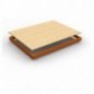 ECOFORTE EA 1806 CHIPBOARD NARANJA/MADERA