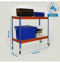 ECOFORTE MOB. 1204-2 METAL 900 AZ/NAR/GAL