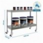 ECOFORTE MOB. 1204-2 METAL 900 GALVA/GALVA