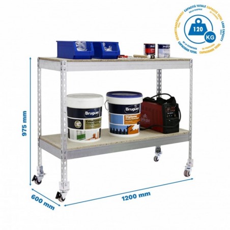 ECOFORTE MOB. 1206-2 CHIPBOARD 900 GALVA/MAD