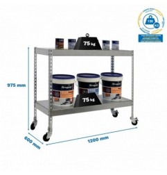 ECOFORTE MOB. 1206-2 METAL 900 GALVA/GALVA