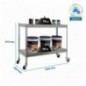 ECOFORTE MOB. 1206-2 METAL 900 GALVA/GALVA