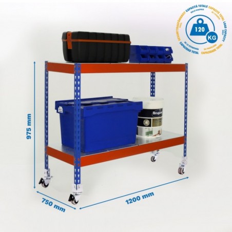 ECOFORTE MOB. 1207-2 METAL 900 AZ/NAR/GAL