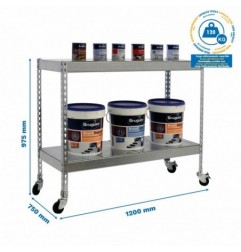 ECOFORTE MOB. 1207-2 METAL 900 GALVA/GALVA