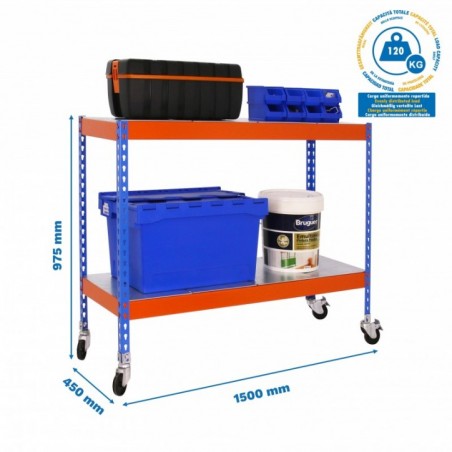 ECOFORTE MOB. 1504-2 METAL 900 AZ/NAR/GAL