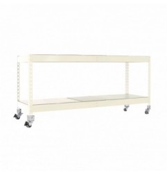 ECOFORTE MOB. 1504-2 METAL 900 BLANCO/GALVA