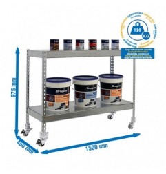 ECOFORTE MOB. 1504-2 METAL 900 GALVA/GALVA