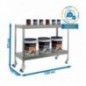 ECOFORTE MOB. 1504-2 METAL 900 GALVA/GALVA
