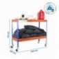 ECOFORTE MOB. 1506-2 CHIPBOARD 900 AZ/NAR/MAD