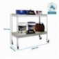 ECOFORTE MOB. 1506-2 CHIPBOARD 900 GALVA/MAD