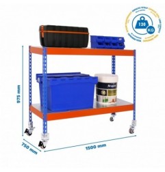 ECOFORTE MOB. 1507-2 METAL 900 AZ/NAR/GAL