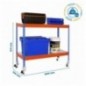 ECOFORTE MOB. 1507-2 METAL 900 AZ/NAR/GAL