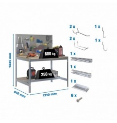 PACK SIMONWORK BT2 1200 GALVA/MAD+ 9ACCS