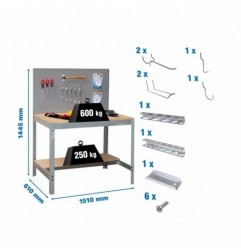 PACK SIMONWORK BT2 1500 GRIS/MAD+ 9ACCS