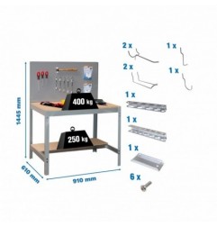 PACK SIMONWORK BT2 900 GRIS/MAD+ 9ACCS