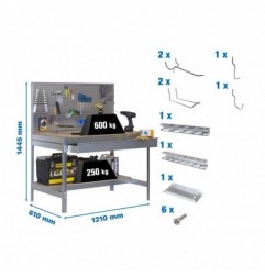 PACK SIMONWORK BT2 BOX 1200 GALVA/MAD+ 9ACCS