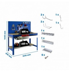 PACK SIMONWORK BT2 BOX 1500 AZUL/MAD+ 9ACCS