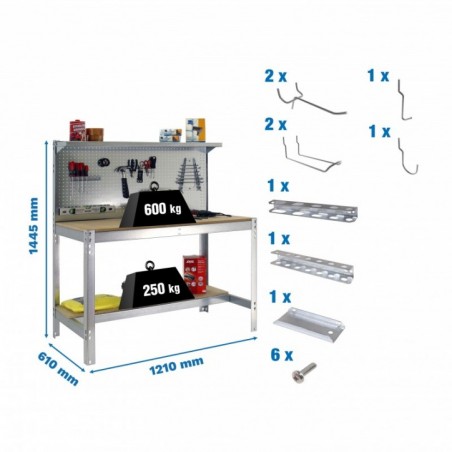 PACK SIMONWORK BT3 1200 GALVA/MAD+ 9ACCS