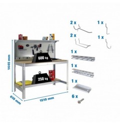 PACK SIMONWORK BT3 1500 GALVA/MAD+ 9ACCS