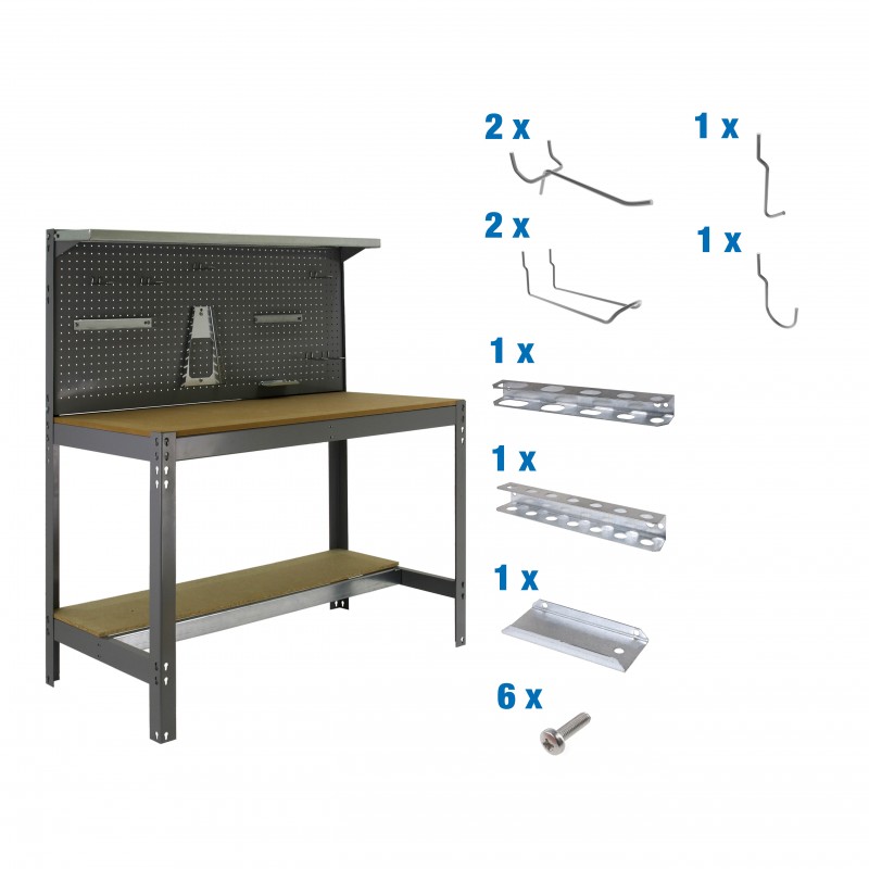 PACK SIMONWORK BT3 1500 GRIS/MAD+ 9ACCS