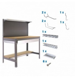PACK SIMONWORK BT3 BOX 1200 GRIS/MAD+ 9ACCS