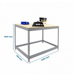 SIMONWORK BASIC 1 901275-1 GALVANIZADO/MADERA