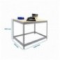 SIMONWORK BASIC 1 901275-1 GALVANIZADO/MADERA
