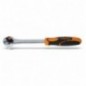 920/55LC Carraca reversible con cuadrado macho de 1/2&quot, con mecanismo de bloqueo, cromada