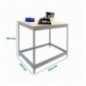 SIMONWORK BASIC 1 901560-1 GALVANIZADO/MADERA