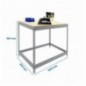 SIMONWORK BASIC 1 901860-1 GALVANIZADO/MADERA