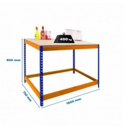 SIMONWORK BASIC 1 901875-1 AZUL/NARANJA/MADERA