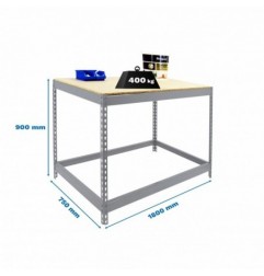 SIMONWORK BASIC 1 901875-1 GALVANIZADO/MADERA
