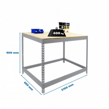 SIMONWORK BASIC 1 902160-1 GALVANIZADO/MADERA