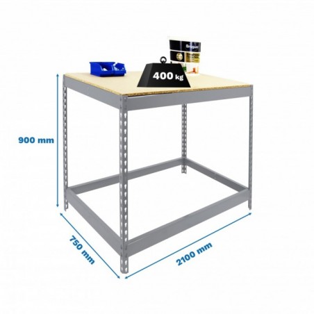 SIMONWORK BASIC 1 902175-1 GALVANIZADO/MADERA