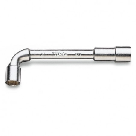 937 17X17 Llave de pipa doble hexagonal - poligonal, cromada