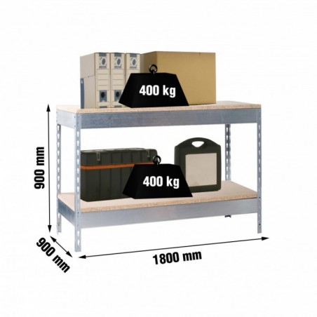 SIMONWORK BASIC 2 901890-2 GALVANIZADO/MADERA