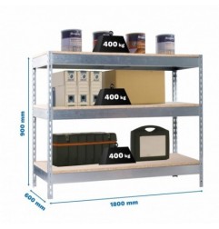 SIMONWORK BASIC 3 901860-3 GALVANIZADO/MADERA