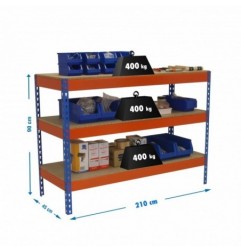SIMONWORK BASIC 3 902145-3 AZUL/NARANJA/MADERA