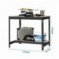 SIMONWORK BT0 1500x750 ANTRACITA/MADERA