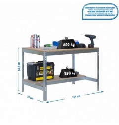 SIMONWORK BT0 1500x750 GALVA/MADERA