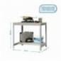SIMONWORK BT0 900x600 GRIS/MADERA