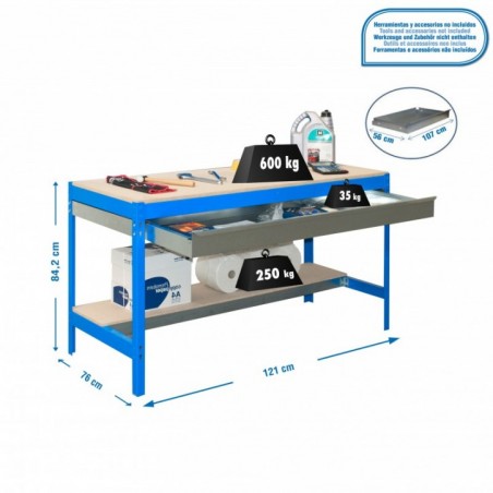 SIMONWORK BT0 BOX 1200 AZUL/MADERA