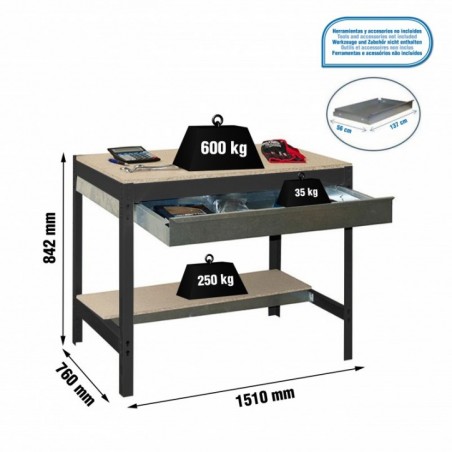 SIMONWORK BT0 BOX 1500 ANTRACITA/MADERA