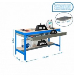SIMONWORK BT0 BOX 1500 AZUL/MADERA